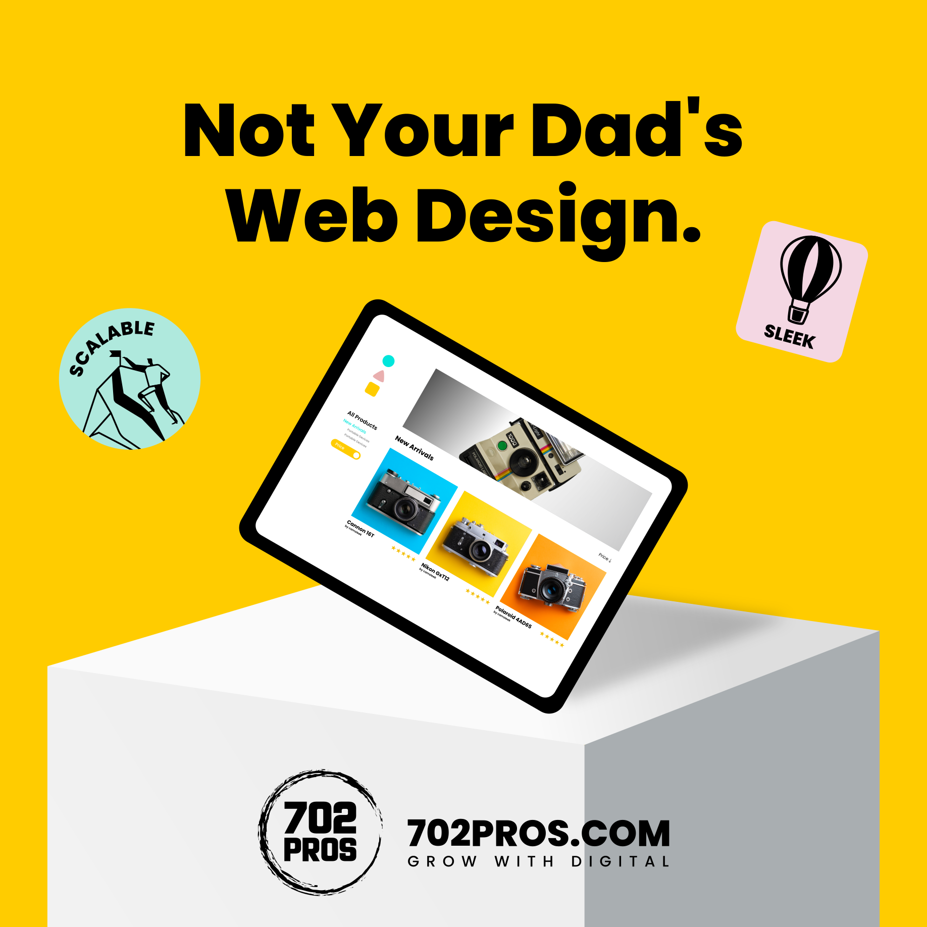 Not your Dads Web Design | 702 Pros